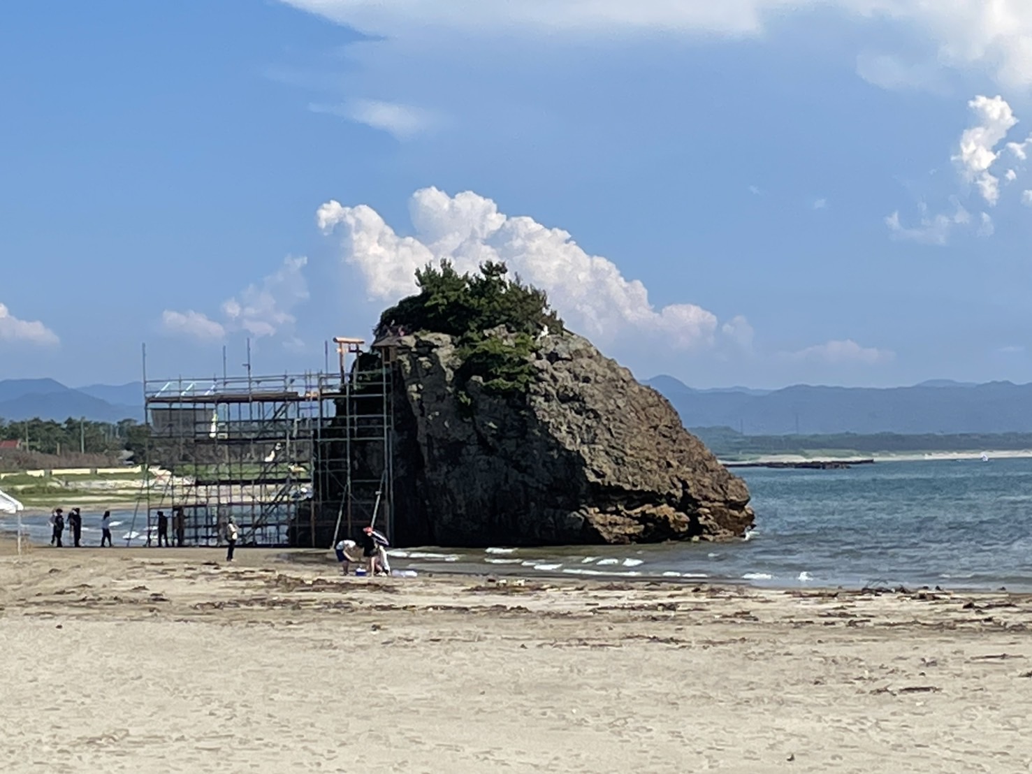 出雲　稲佐の浜